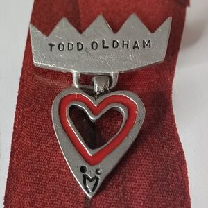 Vintage Todd Oldham Collectible Lapel Pin *RARE*